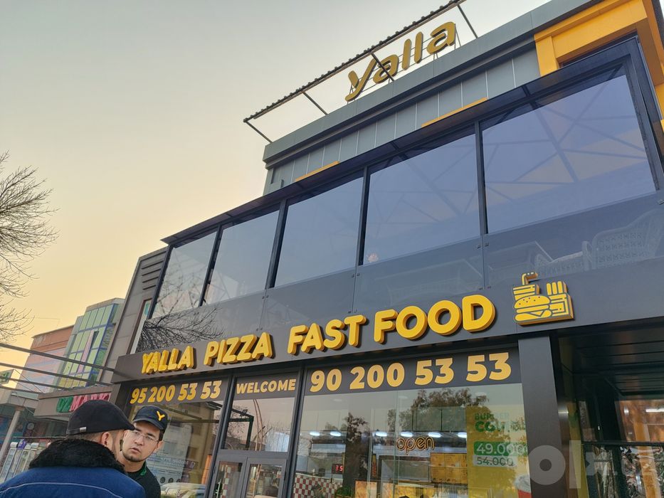 Prozrachniy salafan va banner ustanofka qilamiz