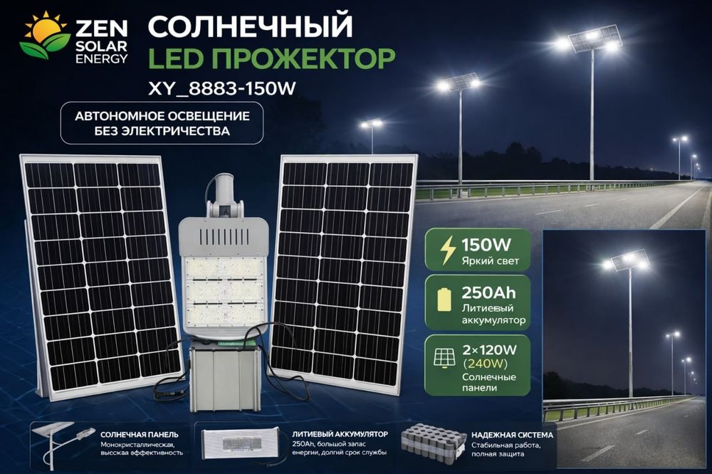 Солнечный прожектор