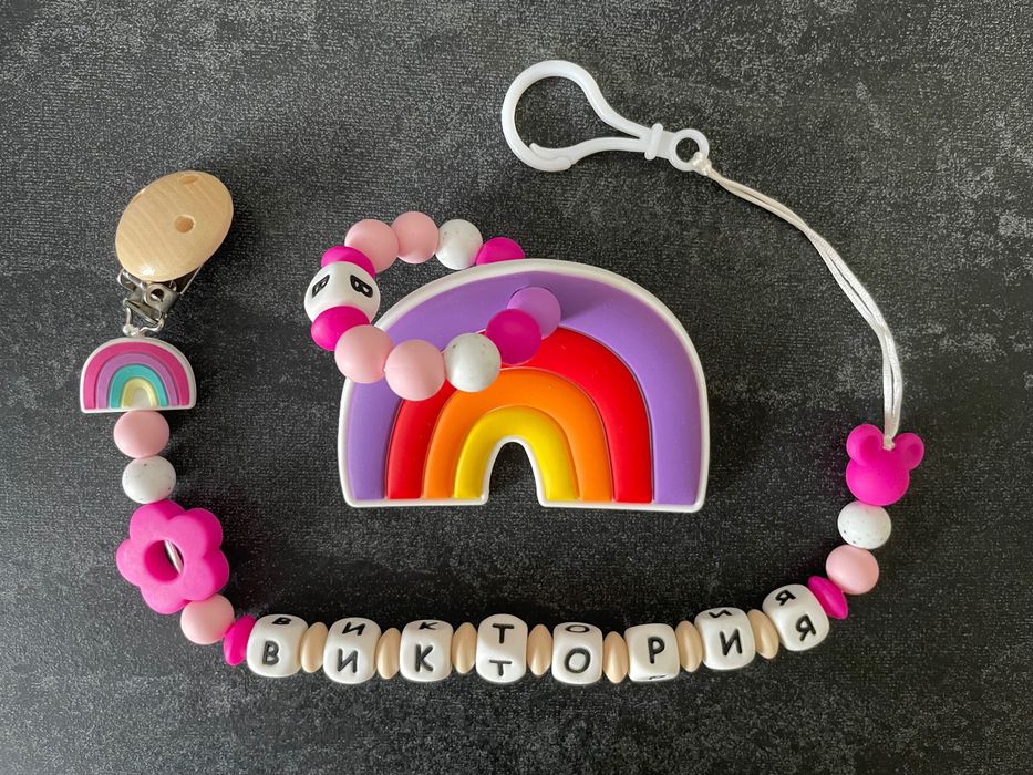 Клипс за биберон и залъгалка