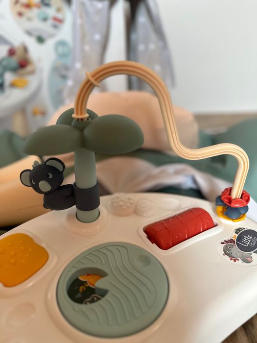 Smoby Детско надуваемо столче с музикален плот, Little 3in1 Cosy Seat