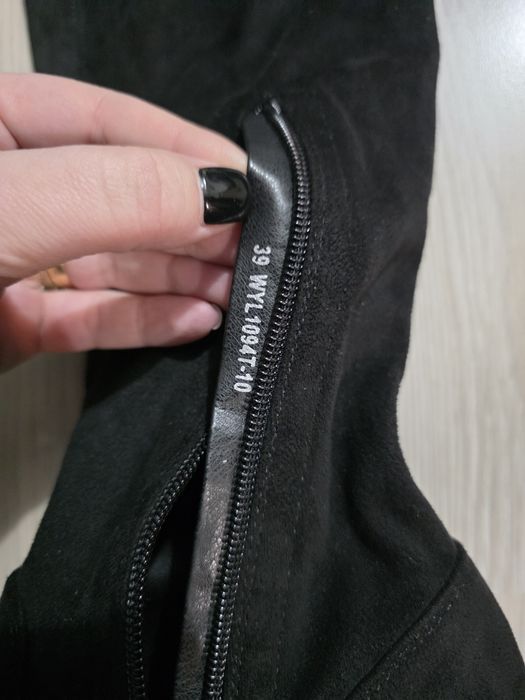 Cizme dama lungi CCC catifea 39