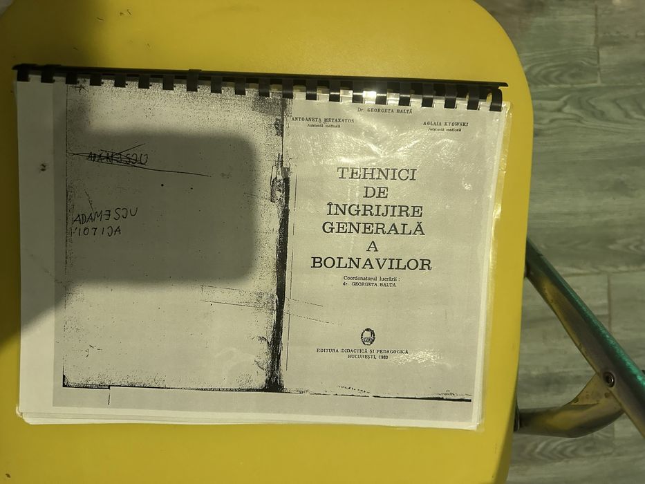 Manuale postliceala sanitara