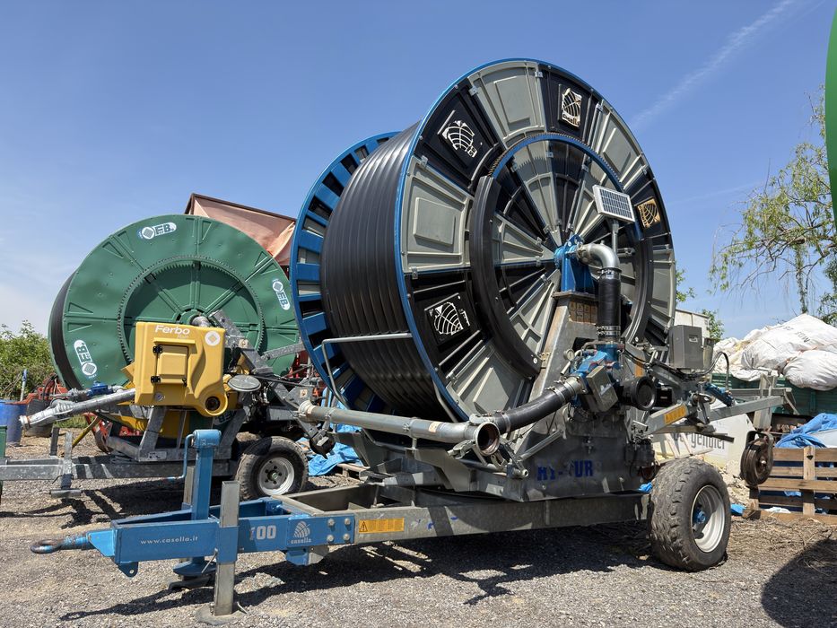 Tambur Irigat Ocmis 100/400 m impecabil Irtec Irrmiec Scova Ferbo Motopompa iridex