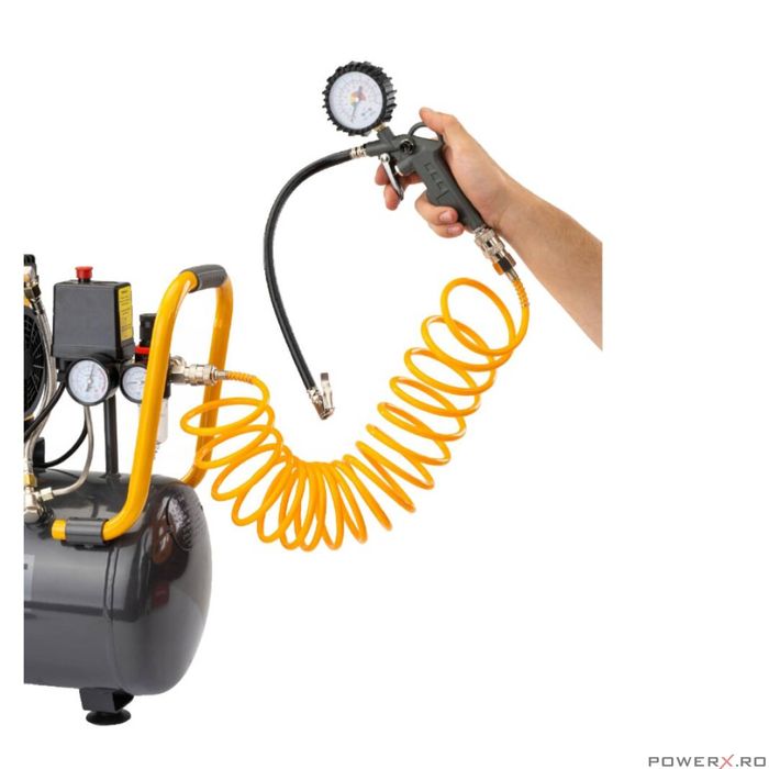 Kit pentru compresor, accesorii, pistol umflat, suflat, 18 piese,