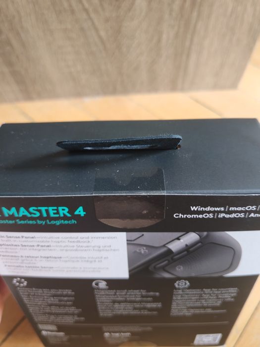 Чисто нова Logitech Mx Master 4 мишка