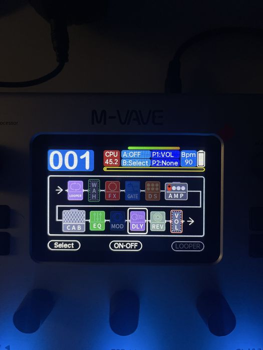 Гитарный процессор M-VAVE MK-300 (Новинка, IR, ANN-нейросети)