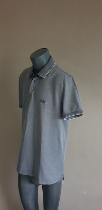 Hugo Boss  Pique Pima Cotton Regular Fit  XL - 2XL  ОРИГИНАЛ! Мъжка Те