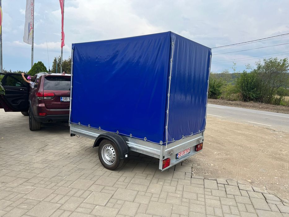 Remorci noi 750 kg înmatriculate cu garanție 2024-2025