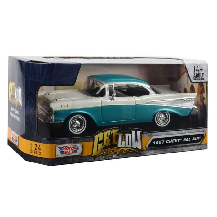 Метална количка кола Шевролет 1:24 Chevrolet 1957 Chevy Bel Air