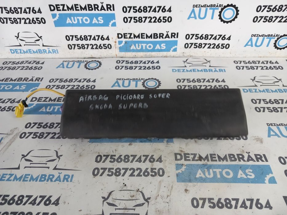 Airbag picioare sofer Skoda Superb