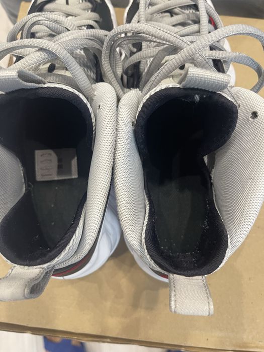 Маратонки Nike Air Zoom Foamposite Pro White Chrome Jordan Adidas NBA