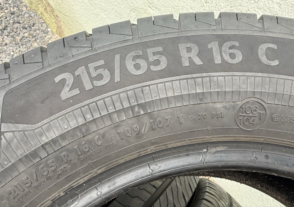 4бр 215/65/16с на 7мм с 23дот Континентал