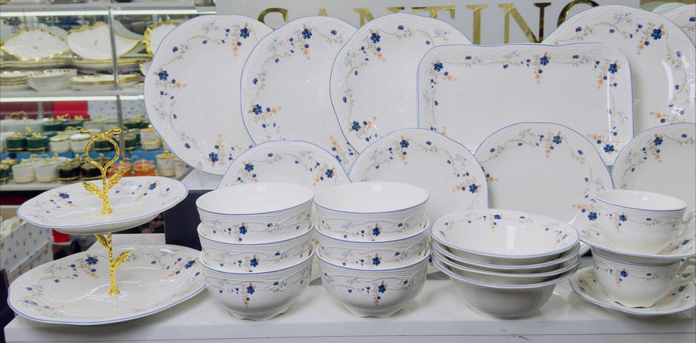 6 Kishilik nabor 46PCS Santino