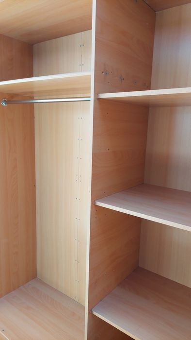 Sifonier PAL culoare Fag 1540x2130 x 580mm dulap haine dormitor polite