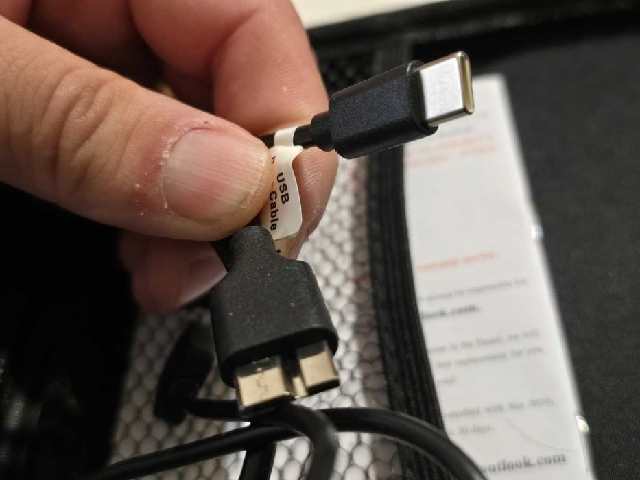 Blu-ray Burner Writer extern NOLYTH USB 3.0/USB-C, SD/TF/2 -poze reale