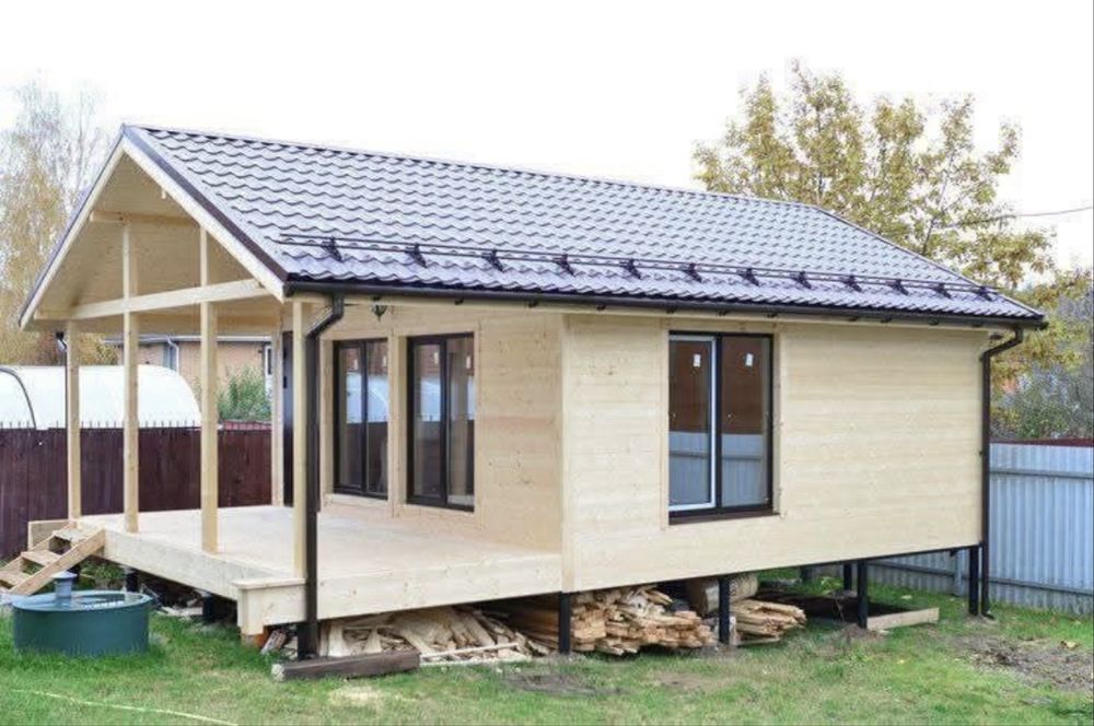 Producator Case pe structura metalica