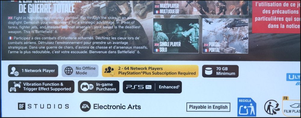 Battlefield 6 Playstation 5 Battlefield VI PS5