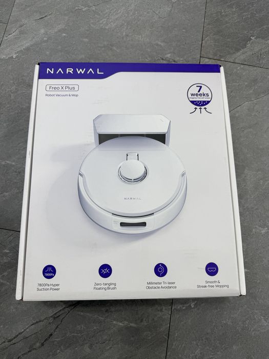 Aspirator Robot Narwal freo x plus. Nou