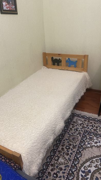 Детская кровать деревянная