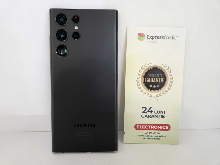 Telefon Samsung S22 Ultra 8/128GB (Ag8 Tudor1/B74512) Garantie 2 Ani!
