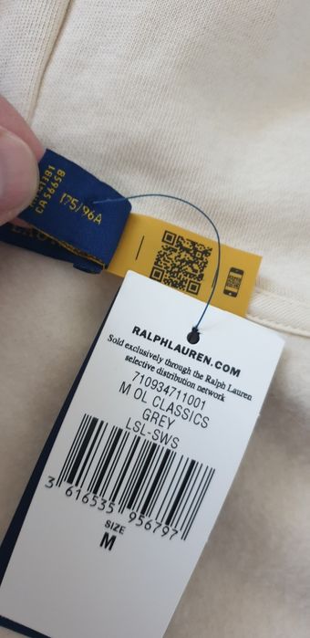 POLO Ralph Lauren Bear Hoodie Mens Size M НОВО! ОРИГИНАЛ! Мъжки Суичър