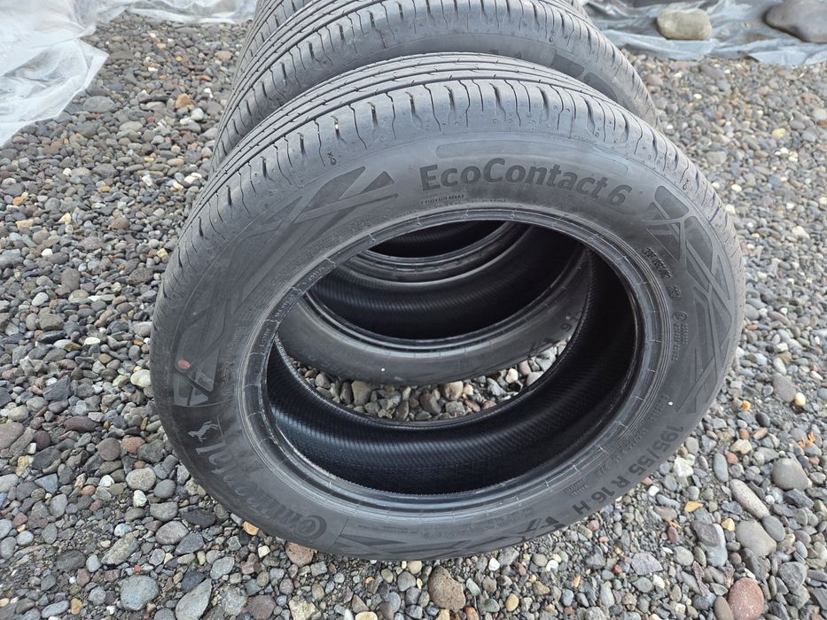 Vând anvelope Continental eco contact 6 195/55R16 87H