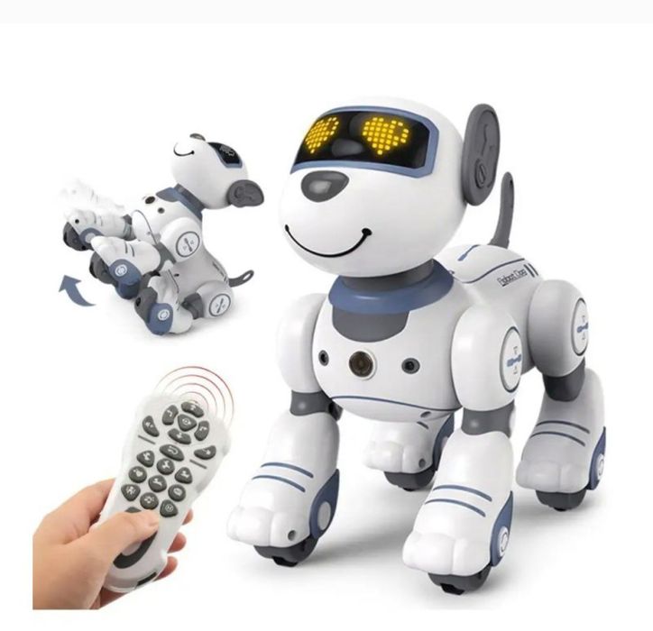 Собака робот трюкач умный щенок акробат