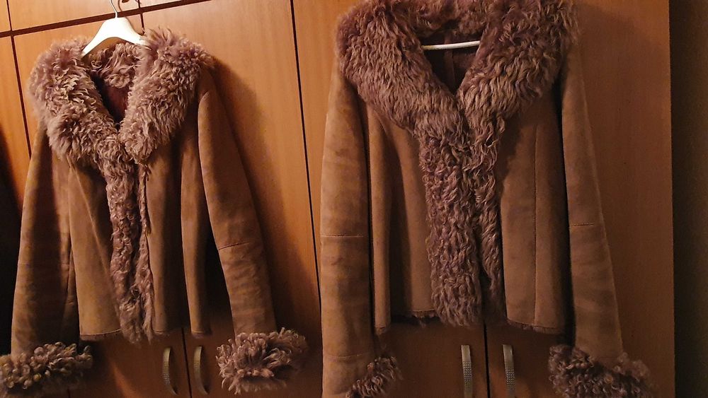 Vând cojoc de damă , piele naturală, mărimea 50-52, Favior