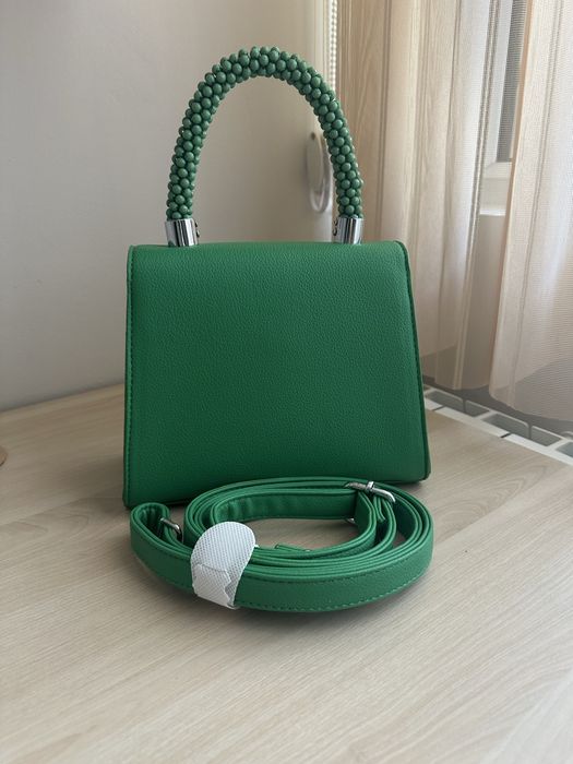 Зелена лятна чантичка