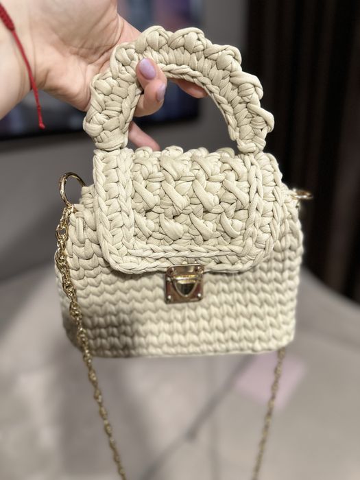 Ръчно плетена чанта