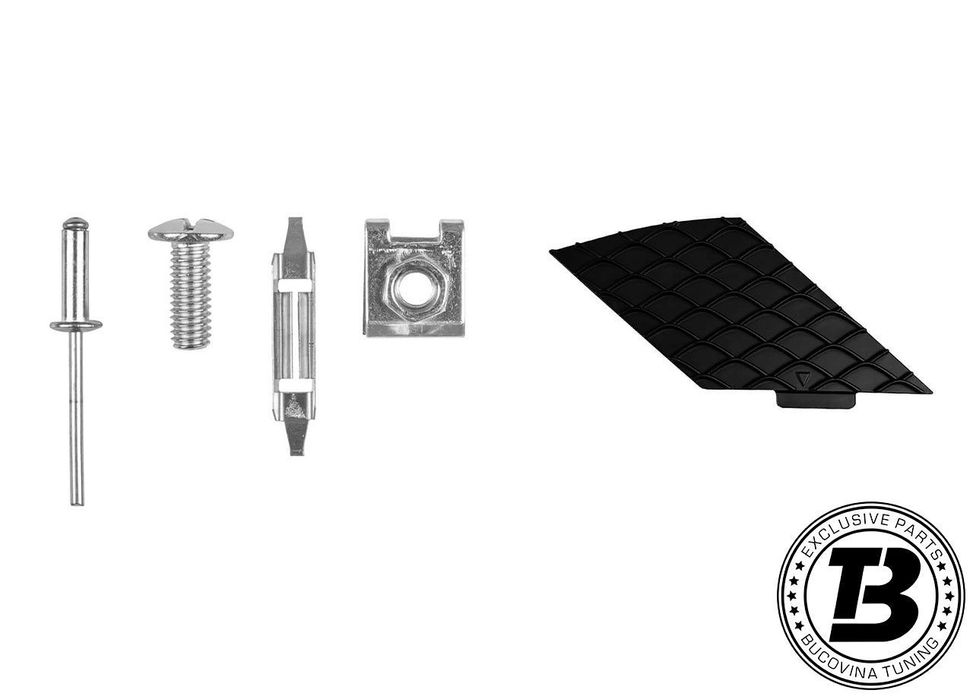 Difuzor Bara Spate cu Ornamente compatibil cu Mercedes GLE W166 AMG Design