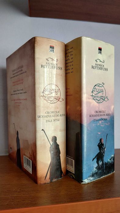 Patrick Rothfuss – Cronicile ucigasului de regi  (2 vol)