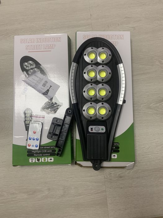 Lampa Solara Stradala 160w cu Telecomanda,  Panou Solar Incorporat