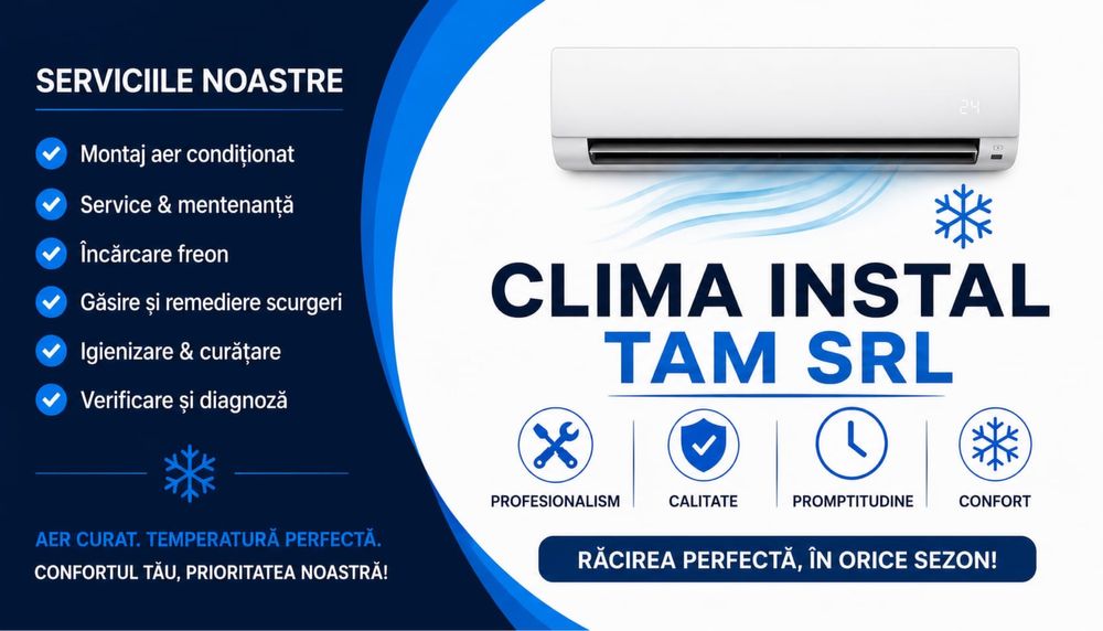 Montaj aer conditionat