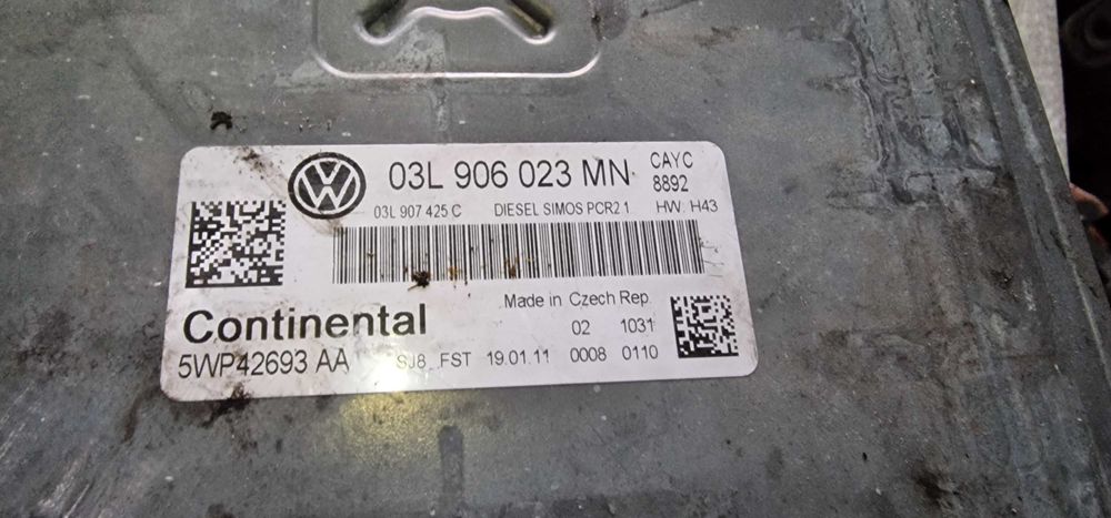 Calculator Motor Vw Skoda 1.6 tdi CAYC cod 03L906023MN