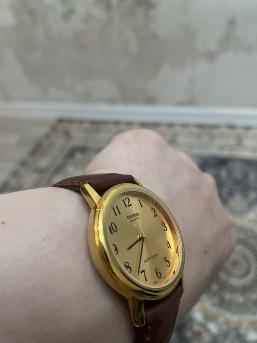 Винтажные часы Casio латунь