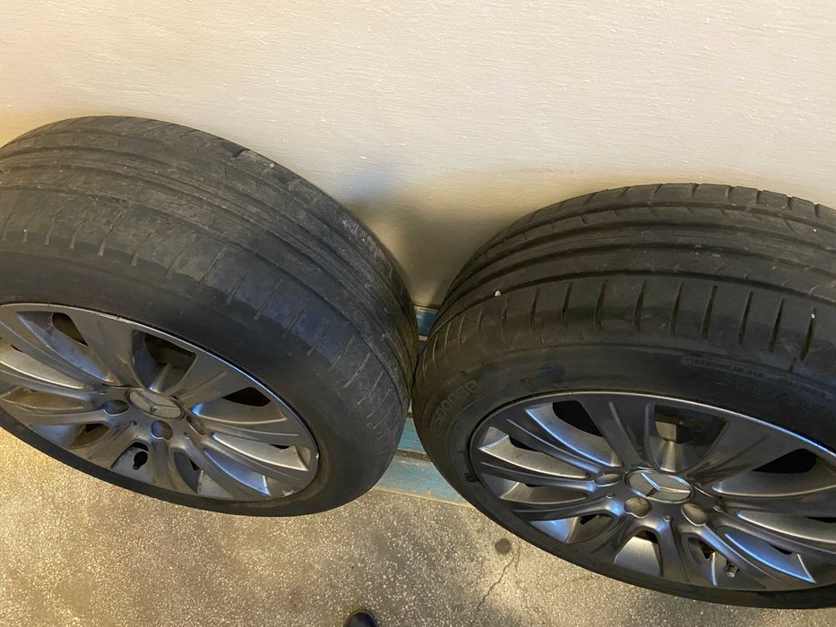jante Mercedes echipate cu anelope Dunlop 205-55-R16