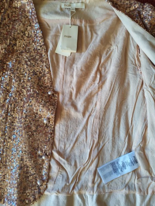 Маркова блуза с пайети MAJE
