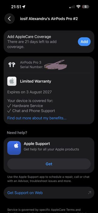 Apple airpods 3 pro cu magcase