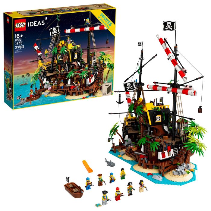 LEGO 21322 Ideas Пиратите от залива Баракуда Pirates of Barracuda Bay