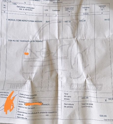 Modul Climatizare Nissan Originală – 27761-JE22A – NOU
