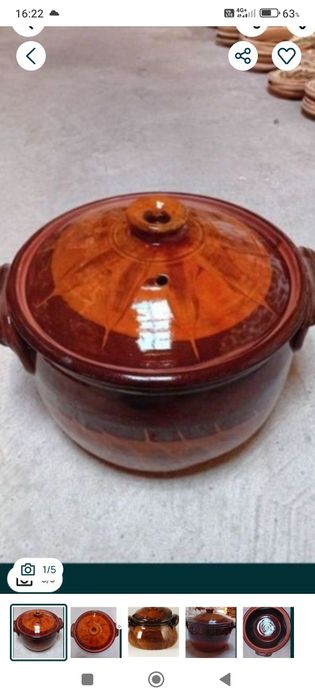 Oala sarmale din lut