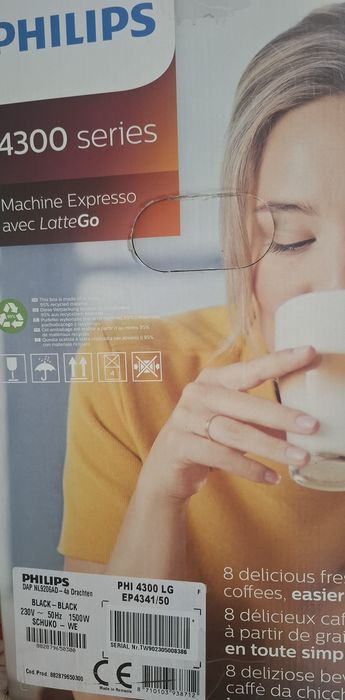 Кафеавтомат Кафемашина Philips LatteGo EP 4341/50