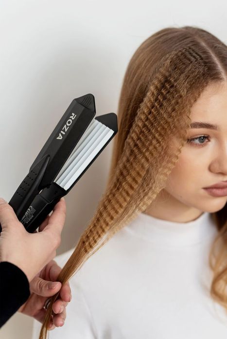 Гофре для волос, плойка