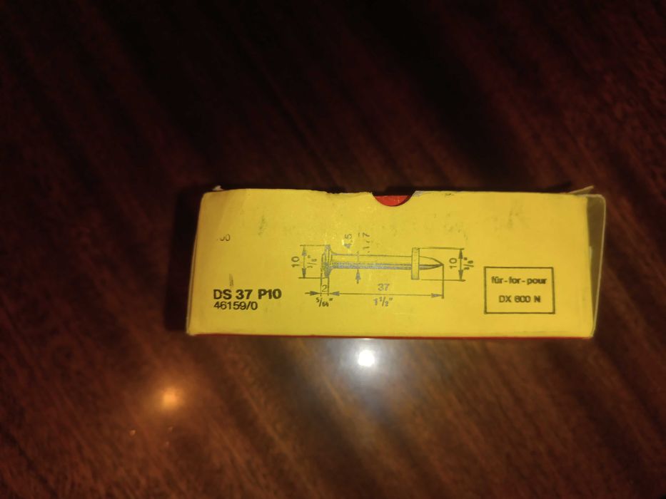 Hilti ds 37 p10 монтажни пирони хилти 100 броя