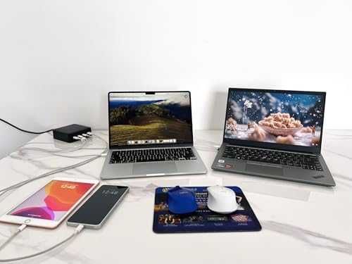 Ново Мощно 203W USB-C зарядно 4-в-1 за лаптопи, смартфони, таблети