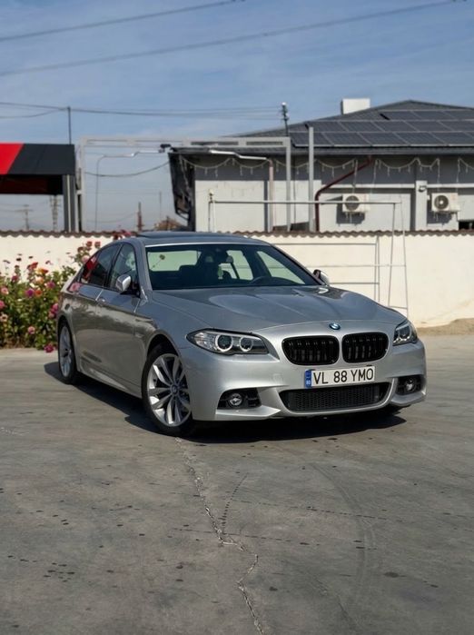 BMW 520d F10 LCI B47 | M-Pachet | HUD | Trapă | 6WB | Cameră