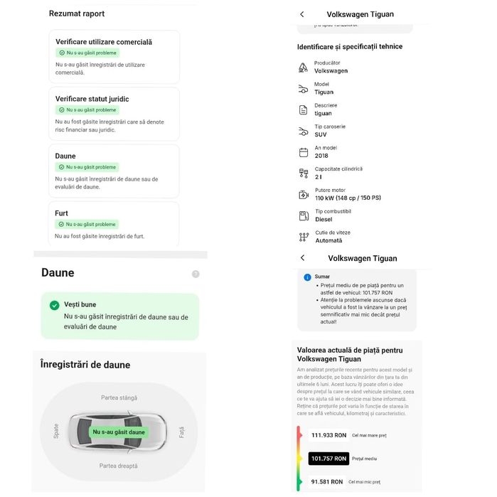 Vw Tiguan 2.0 Tdi 150 Cp/ Bord Digital / Automată/ Faruri Led / Euro 6