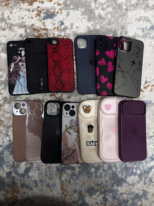 Продам бу чехлы айфон