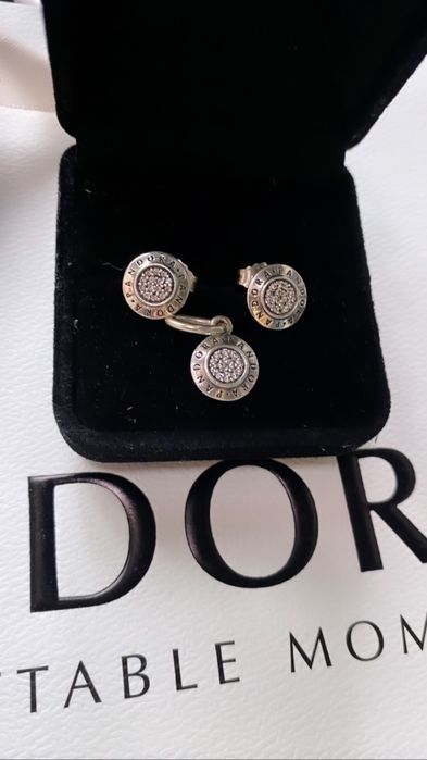 Colier Swarovski argint